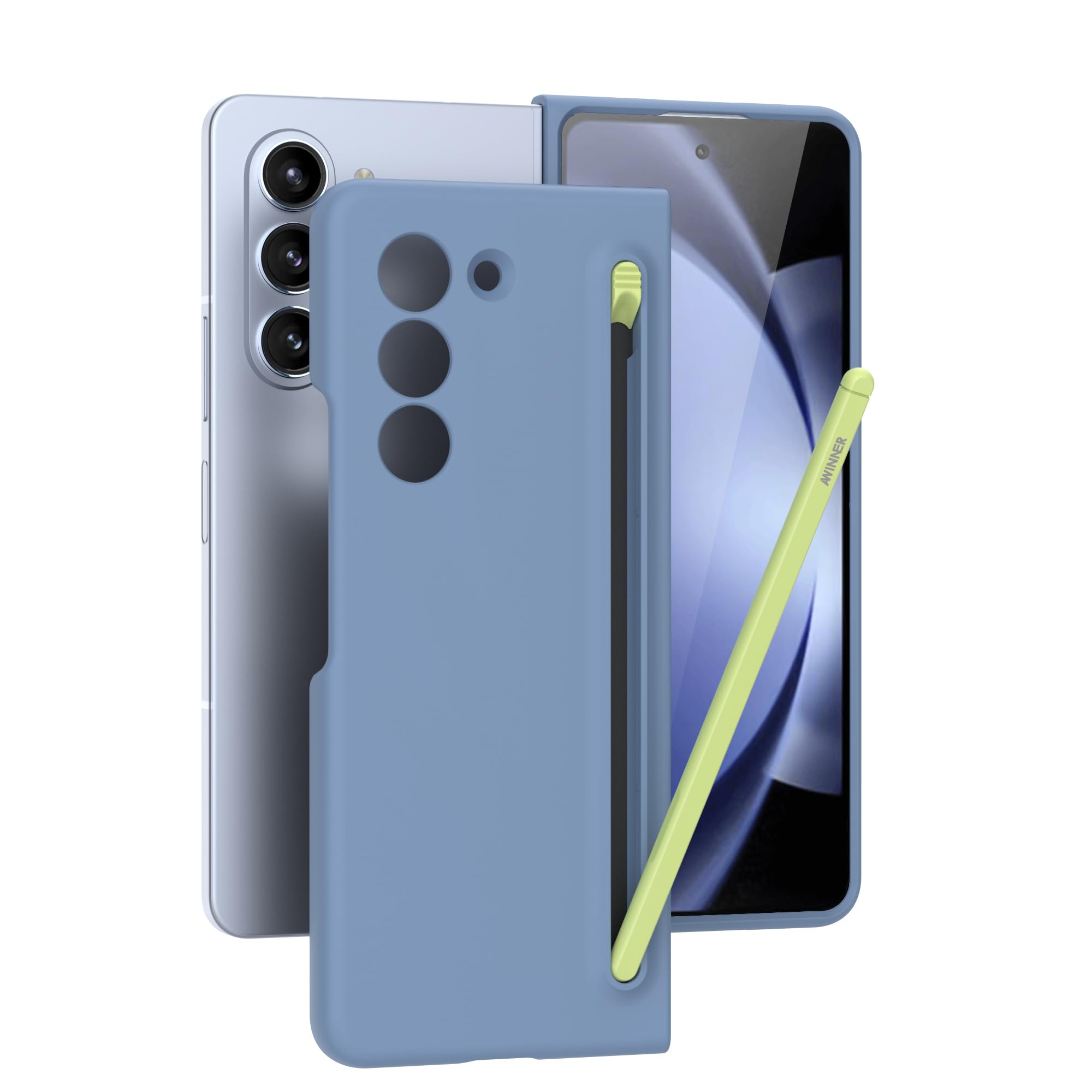 Amazon | AWINNER Samsung Galaxy Z Fold5 スリムSペンフォンケース